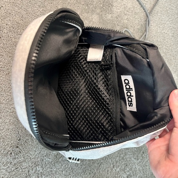 Adidas Gray Mini Backpack - Picture 3 of 3